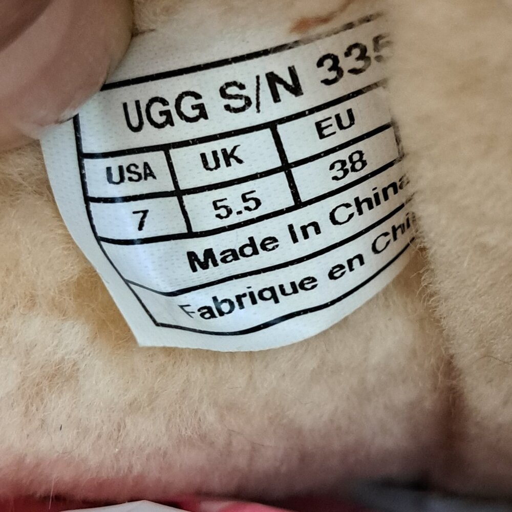 %Size 7 UGG Women's Classic Short Sparkles Boots D15 - Picture 6 of 15
